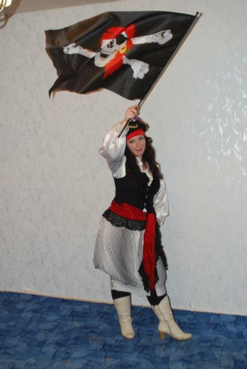 пиратка-аниматор на дестком празднике в Саратове